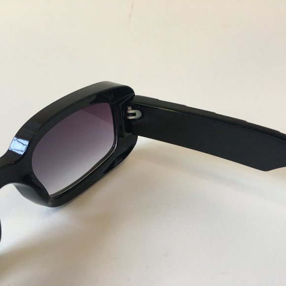 Betbe Women's Sunglasses Black Fashion Polarized Rectangle BE3169 Italy New - Picture 13 of 15